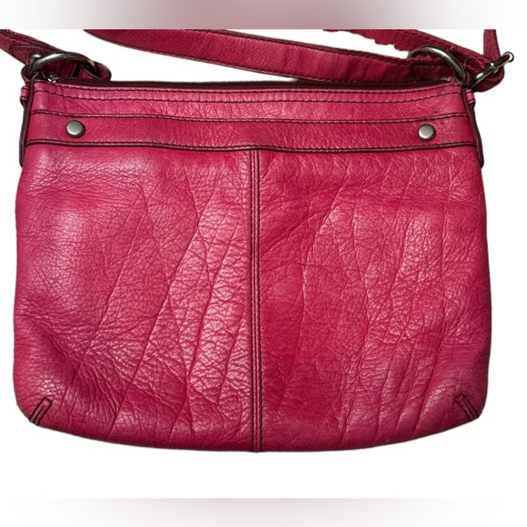 FOSSIL Deep Pink Leather bag - Picture 8 of 10